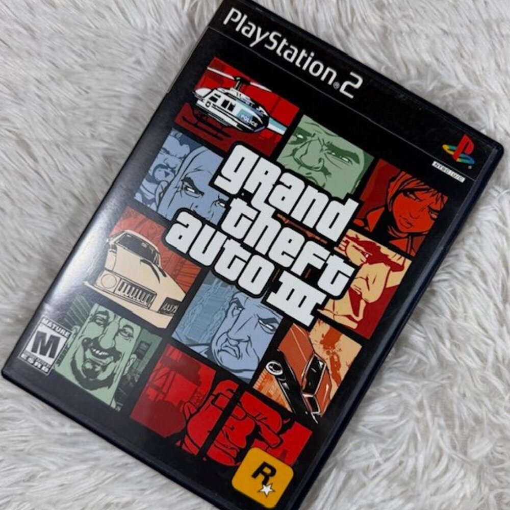PlayStation 2 Grand Theft Auto 3 Game